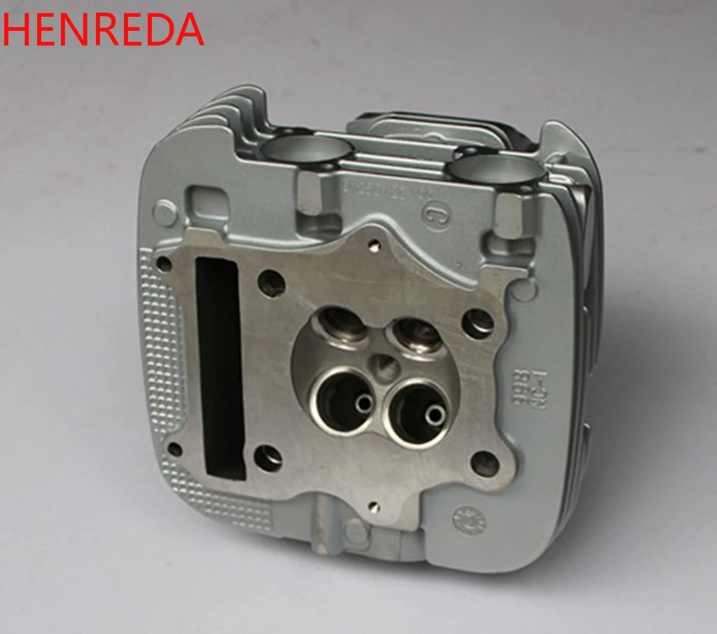 二輪車用シリンダーヘッドおよびカムシャフトロッカーバルブ