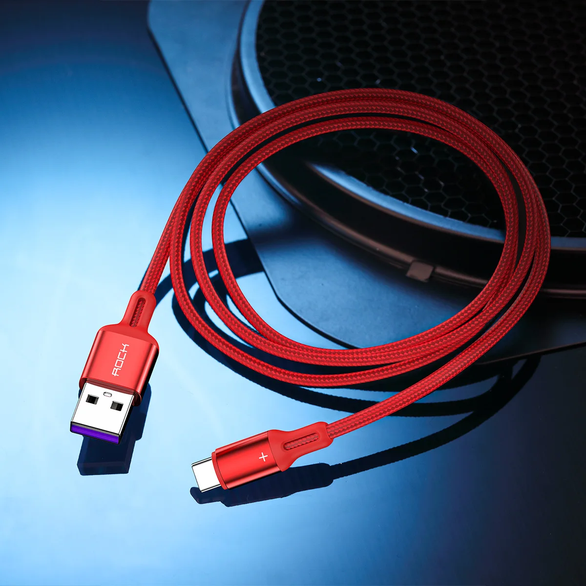 ROCK 5A usb type-C кабель для Xiaomi Redmi K20 Pro USB C Быстрая зарядка шнур для передачи данных для мобильных телефонов зарядное устройство для телефонов type-C устройства