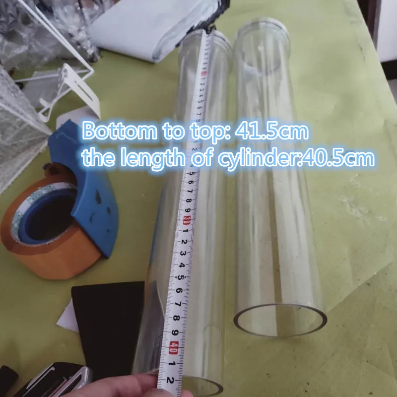 Акриловая Форма для свечей DIY изготовления цилиндрические формы 30 см/35 см/40 см