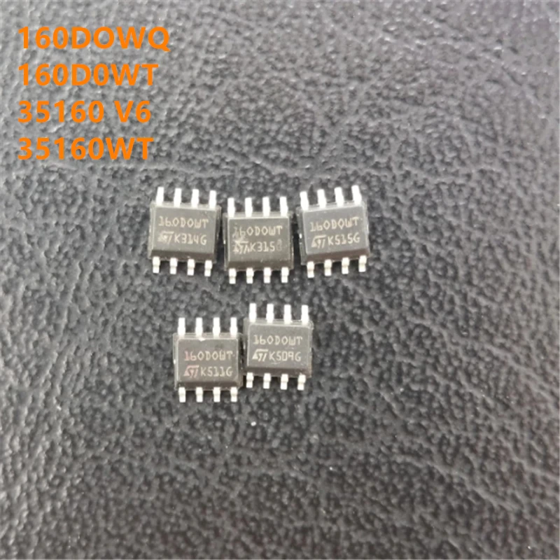 

10 шт./лот M35160 160DOWQ 160DOWT 35160 V6 35160WT SOP8 EEPROM IC чип для приборной панели BMW коррекция пробега 35160 SOP8 IC чип