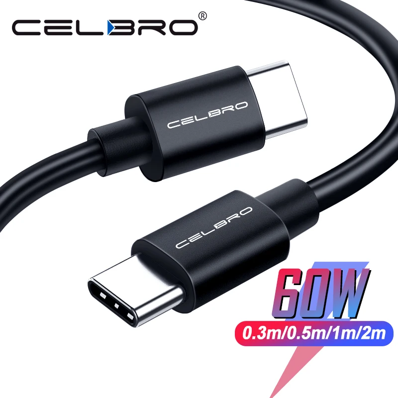 Кабель USB 3 1 PD type C для samsung Galaxy S10 S9 Note 10 Plus 60W Quick Charge 4 0 3A usb кабель быстрой