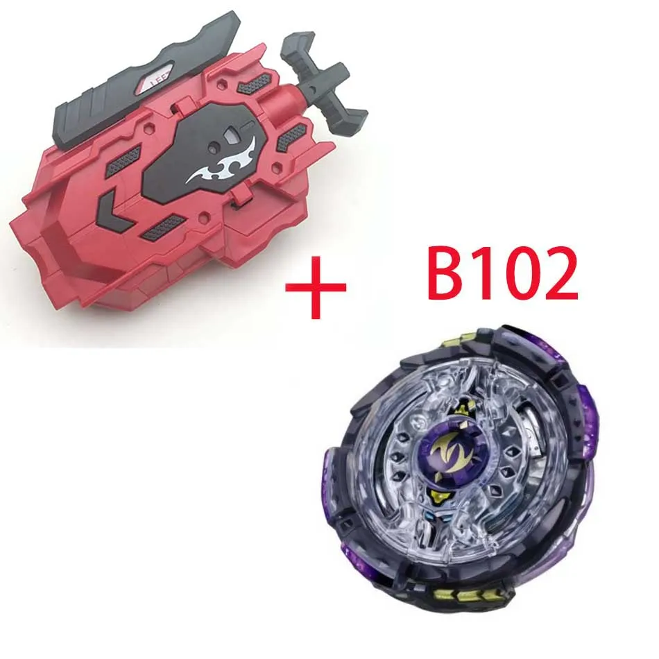 Стиль комплет Lanceurs Beyblade Burst B-120 B-118 Арена Jouet Vente Bey Lame et Bayblade Bable Vidange Fafnir Phoenix Blayblade - Цвет: B102