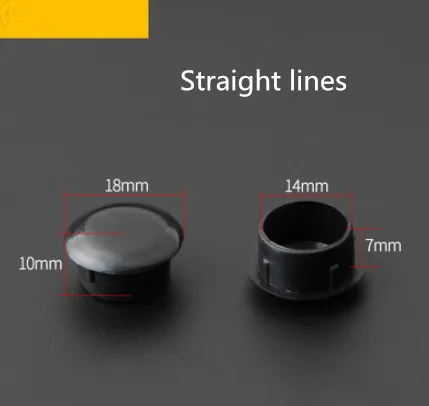 

A25 Furniture part accessories plastic hole plug cover hinge cover screw hole cover circular plug decorative cover plug