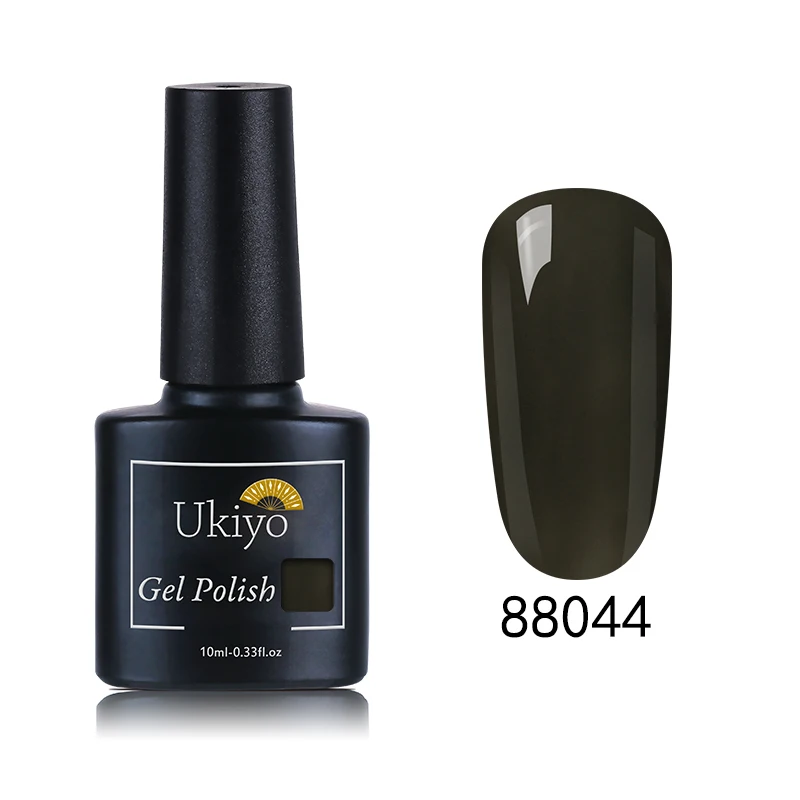 88044 Ukiyo 10 мл отмачиваемый Гель-лак для ногтей УФ светодиодный сменный Гель-лак разноцветные, для ногтей с мраморным эффектом - Цвет: 88044