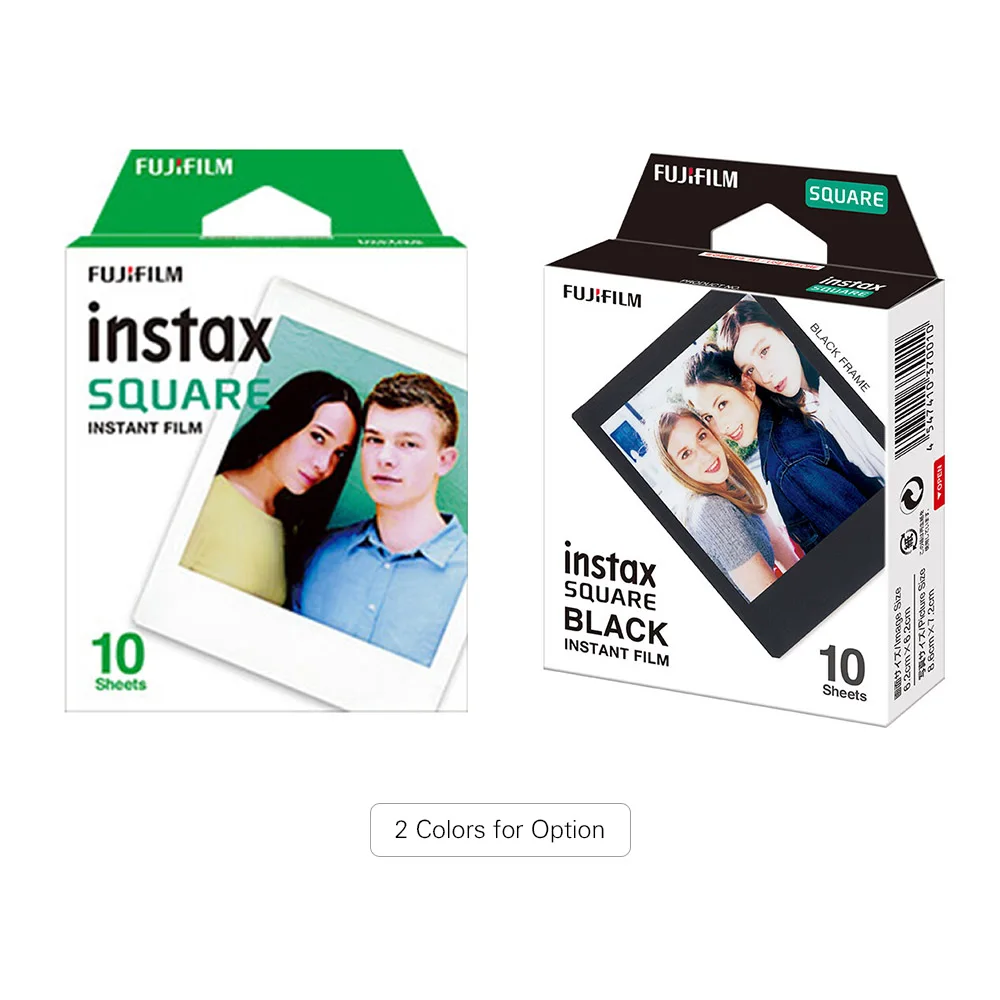 Фотобумага Fujifilm Instax квадратная пленка 10-100 листов для Fuji Instax квадратная SQ6 SQ10 SQ20 для смартфона Instax SP-3