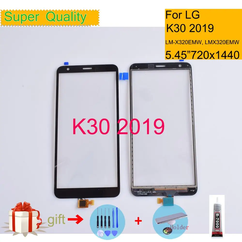 Для LG K30 2019 сенсорный экран панель Датчик дигитайзер Переднее внешнее стекло