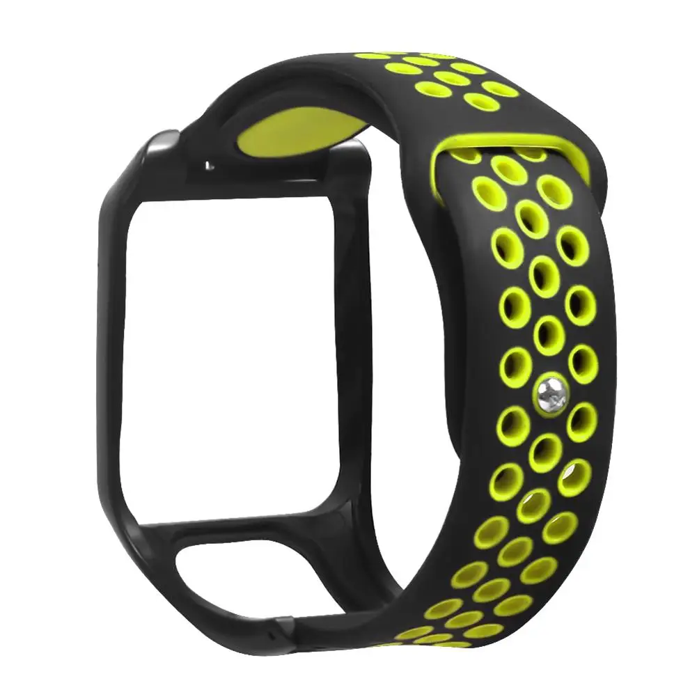 Силиконовая Замена ремешка часов ремни для TomTom 2-го 3-го поколения SPARK серии Golfer 2 серии Adventurer gps часы