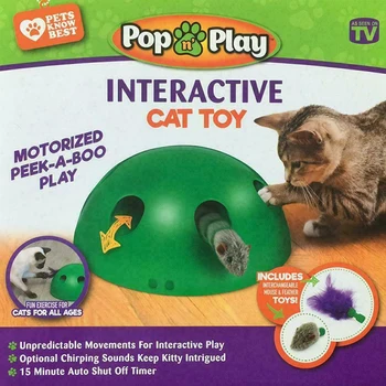 

2019 New POP N PLAY Cat Toy Pop Play Pet Toy Ball Cat Scratching Device Funny Traning Cat Toys For Cat Sharpen Claw Pet Supplies