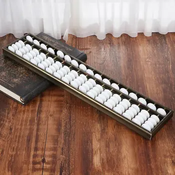 

17 Digits Rods Soroban Standard Abacus Chinese Japanese Calculator Counting Tool Math Learning Beginners