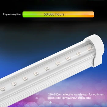 

AC220V UVC Ultraviolet UV Light Tube Bulb Disinfection Lamp Ozone Sterilization Mites Lights Germicidal Ultra Violet Mites Lamp
