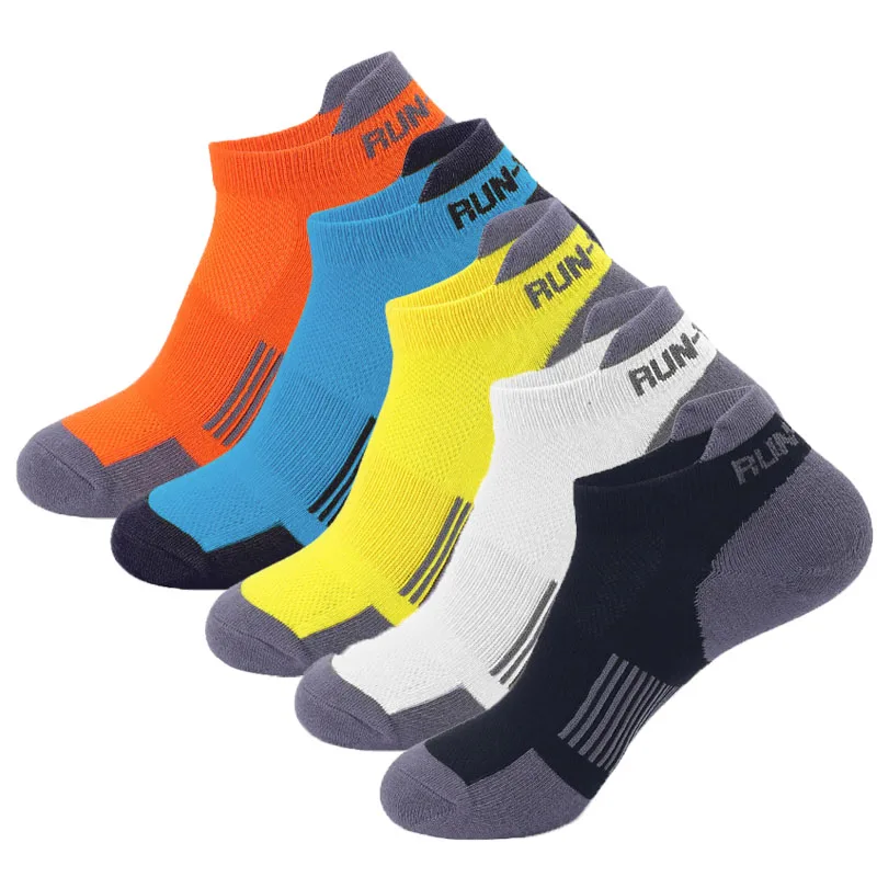 Running socks Professional Running Socks Men Outdoor Sport Thin Breathable Quick Dry Moisture Wicking Fitness Low Cut Short Socks