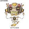 ZOTOONE Astronaut Robot Patch Iron on Transfers for Clothing T-shirt Bear Stickers Diy Heat Transfers Appliques E ► Photo 3/6