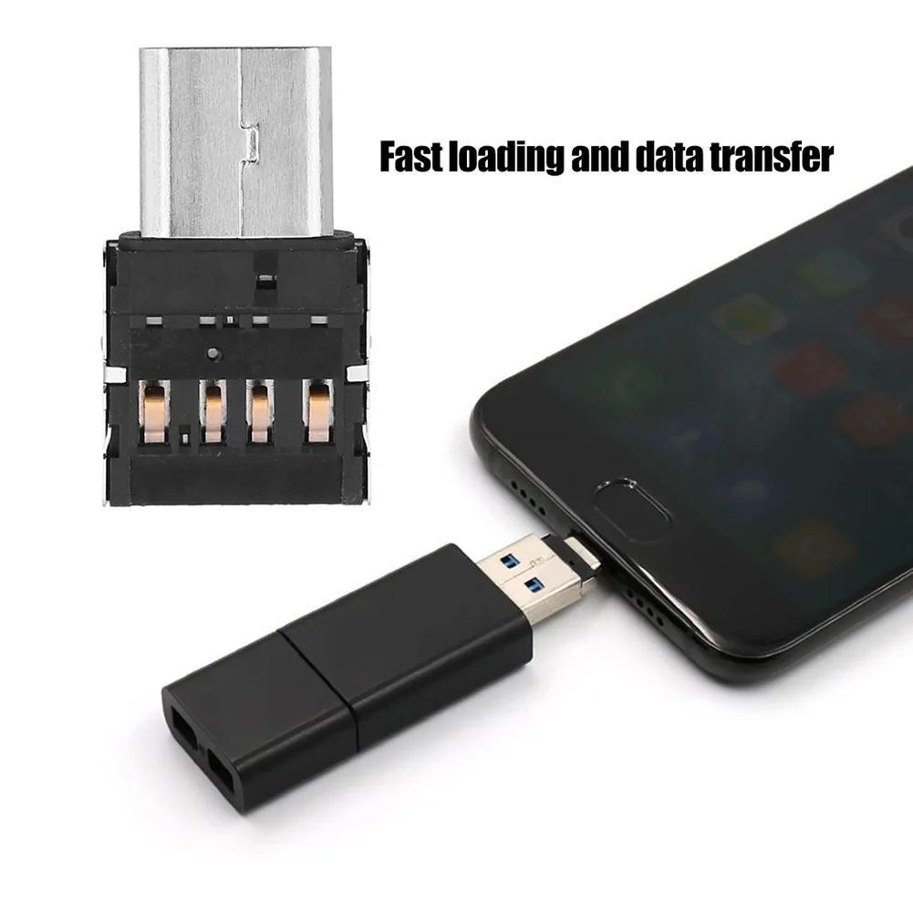 Portable Mini OTG Adapter Android Phone Micro USB Adapter USB Adapter Micro USB to USB U 2