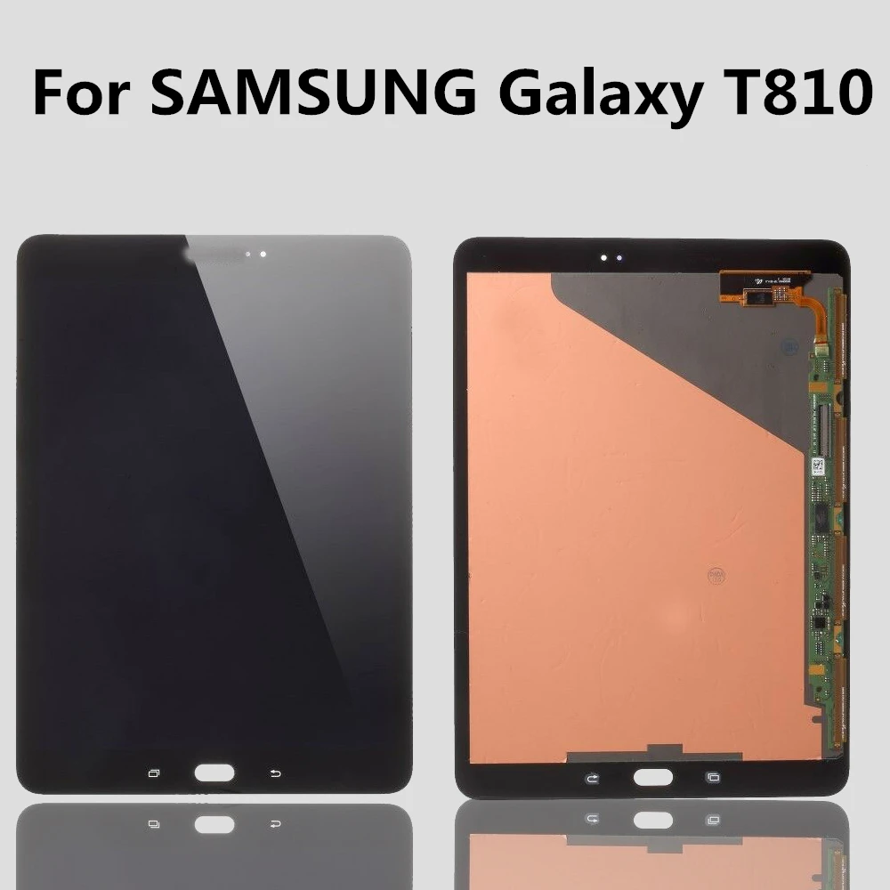 

Sinbeda 9.7" Original For SAMSUNG Galaxy T810 LCD Touch Screen Digitizer For Samsung GALAXY Tab S2 T810 Tablet LCD With Frame