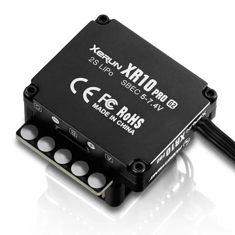 Электронный регулятор скорости Hobbywing Xerun XR10 PRO G2 Elite160A Brushless BL сенсорный SD ESC для
