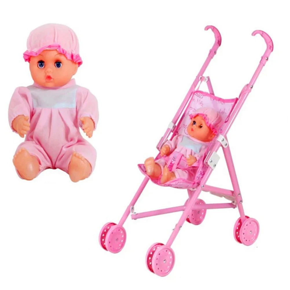 babydoll and stroller set