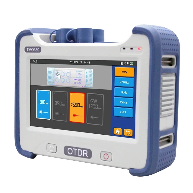Все в одном многомерный Смарт TMO350 OTDR SC/FC UPC APC SM тестер со встроенной памятью VFL 8G