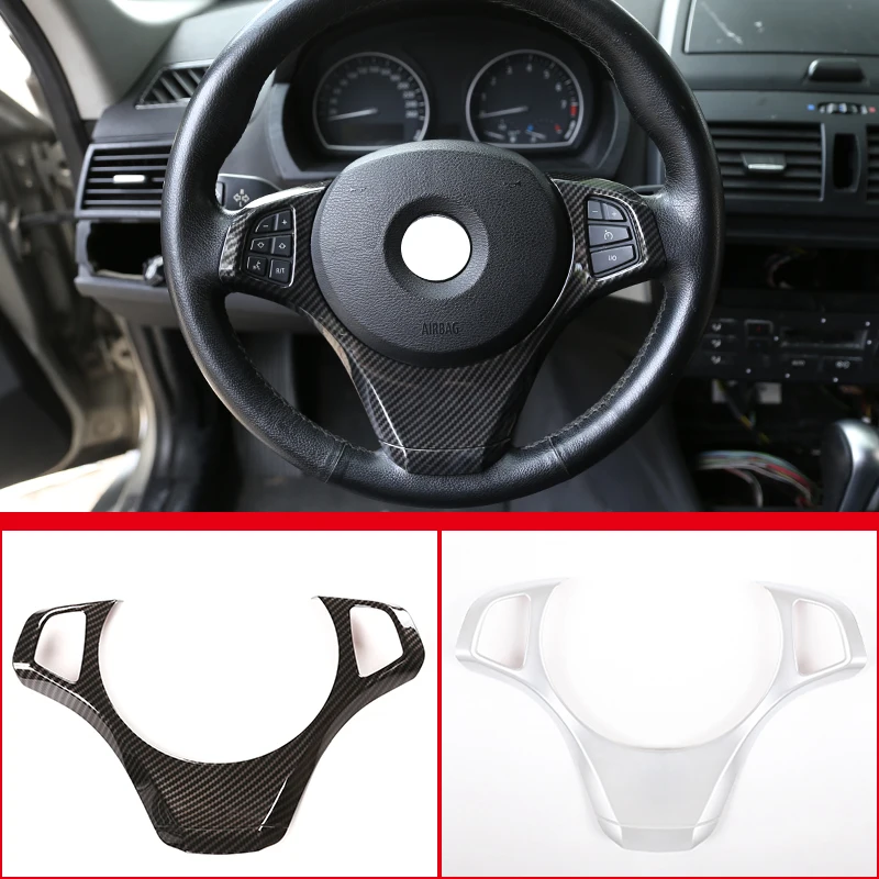 Для BMW X3 E83 2006-2009 ABS углеродное волокно цветной автомобильный Стайлинг отделка на