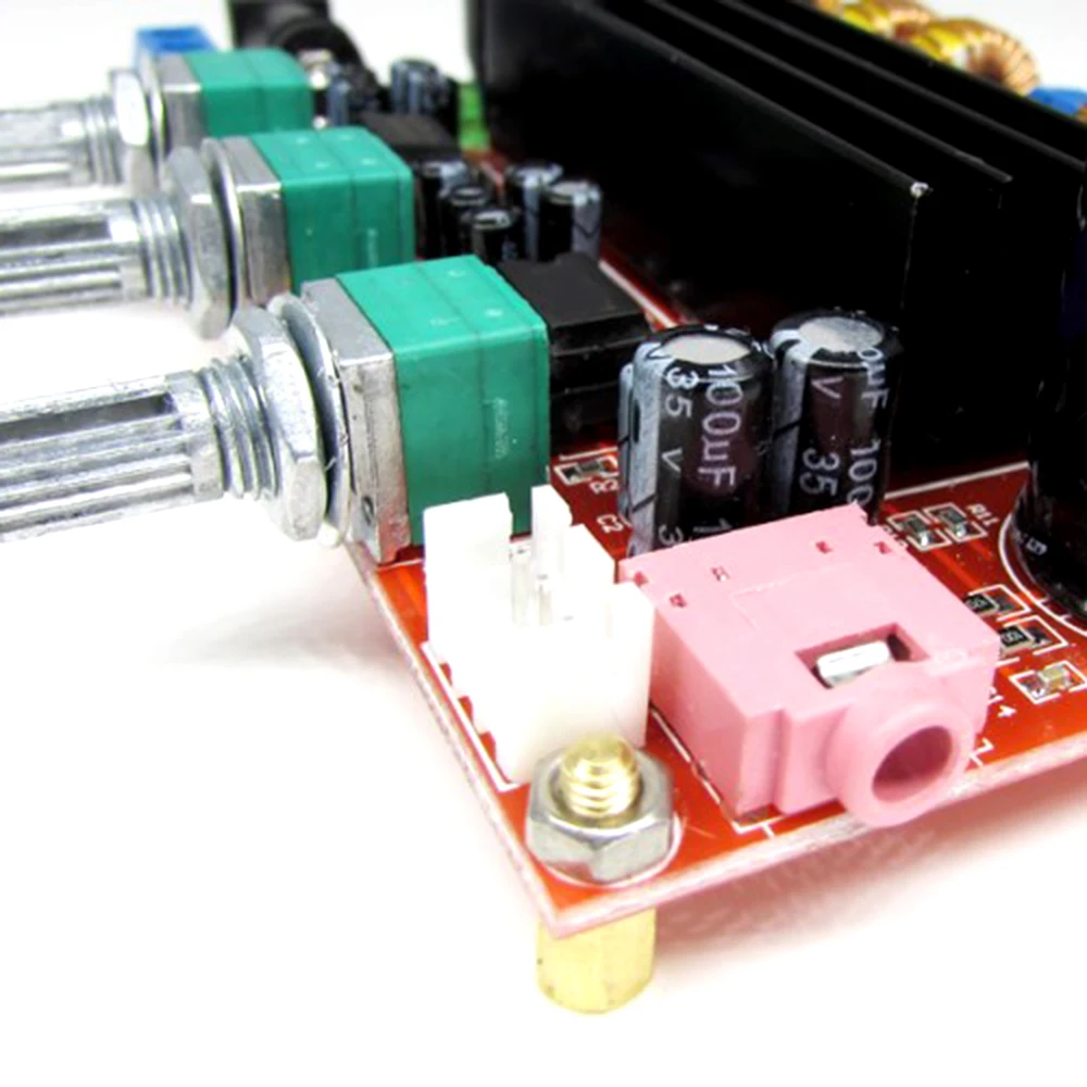50 Вт + 100 2 1 канальный цифровой аудио усилитель мощности AMP DC12V 24V|Многоканальные