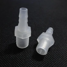 

5pcs M14 M16 Male Thread Plastic Barb straight connector hose joint