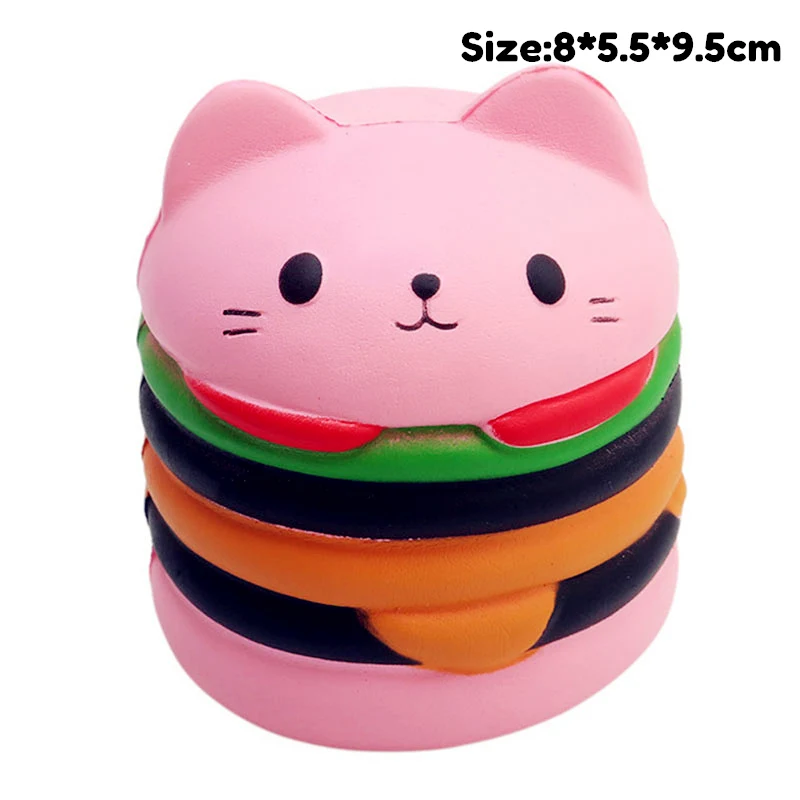 Jumbo Kawaii Slow Rising Squishy Toy - Cute Popcorn Animal Stress Relief Gift