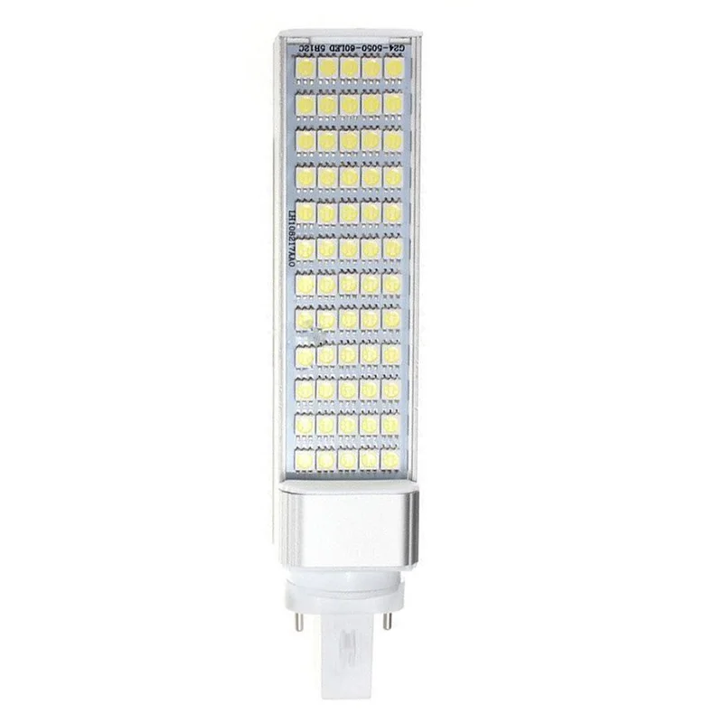 

G23 12W 5050 SMD White Led Horizontal Plug Lamp Corn Home Ceiling White Light