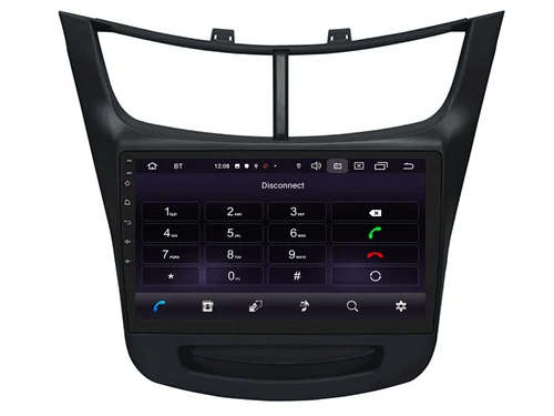 Perfect OTOJETA Android 9.0 2.5D Screen Car Radio Player For Chevrolet AVEO 2016 bluetooth Multimedia Stereo GPS Navi tape recorder 3