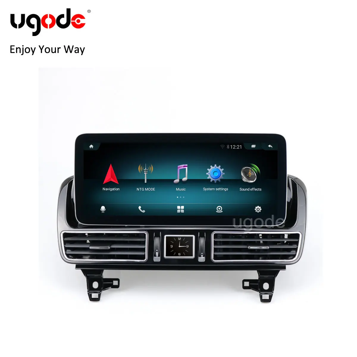 

Автомобильный экран 12,3 дюйма для BENZ GLE Android 13 8 + 128G HD DVD дисплей Авторадио мультимедийный Carplay GPS 4G WIFI Навигация стерео Ugode