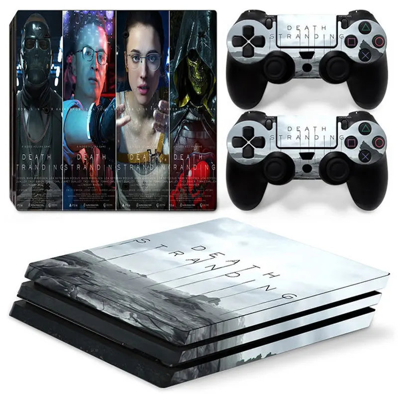 Death Stranding Косплей PS4 Кожа Наклейка виниловая Dualshock Playstation 4 консоль и контроллеры PS4 Кожа Наклейка