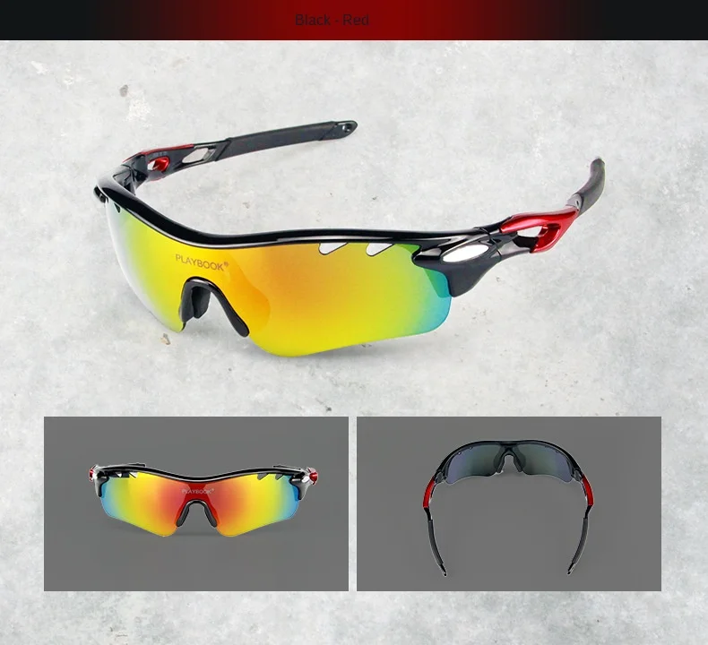 Cycling Sunglasses Outdoor Polarizing Bicycle Riding Glasses Wind-Resistant Sand Fishing Mountain Bike Sports Sun Goggles