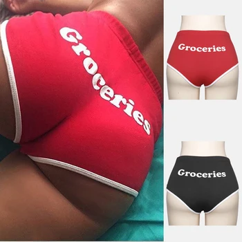 

Shorts Sport Sexy For Women Fitness Black Slim Hip String Cotton Workout Gym Yoa Legging Short