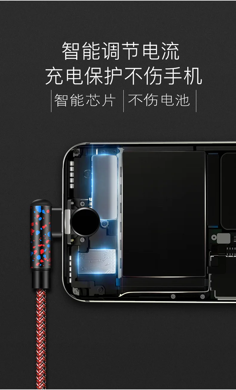 Bozhu Быстрая Зарядка Micro usb type C кабель зарядное устройство для iPhone 6 7 8 Plus X XR XS Max мобильный телефон зарядка USB C шнур 1 м
