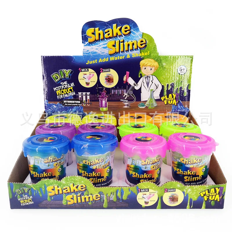 Слизи Hokey Pokey порошок консервированный стебель развивающая игрушка DIY Шейк набор слизи