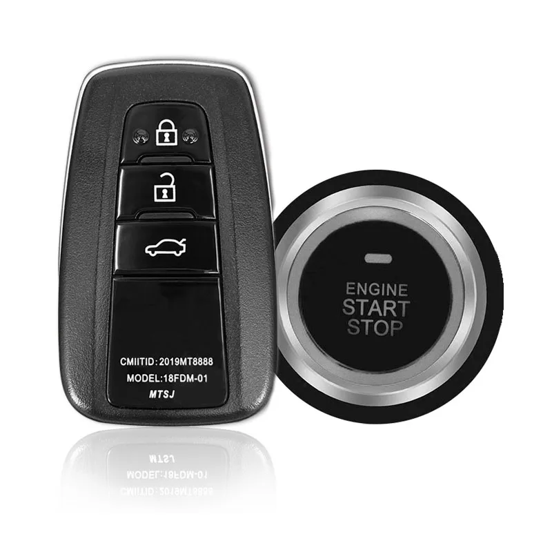 Keyless Entry Central Locking Car Alarm With Autostart Remote Control