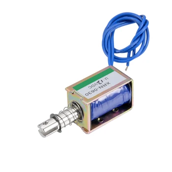 

uxcell XRN-0630 DC 12V 0.4N 10mm Pull Type Open Frame Solenoid Electromagnet