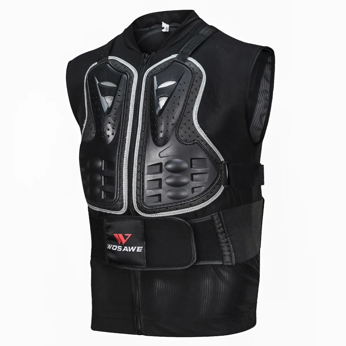 WOSAWE Задняя поддержка Грудь протектор мотоцикл MTB скейтборд спорт на открытом воздухе тело защитный Велоспорт Лыжный спорт защитная куртка