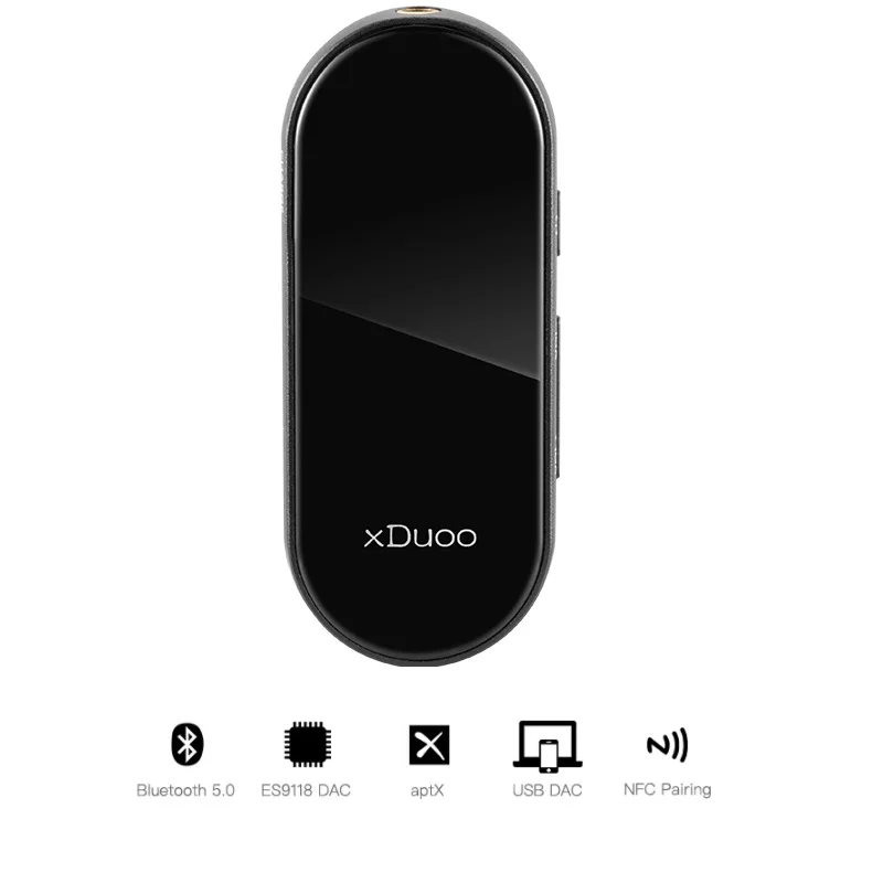 

XDUOO XQ-25 XQ25 Mini Portable Bluetooth 5.0 Headphone Amplifier ES9118 DAC Support APTX SBC AAC NFC Pairing