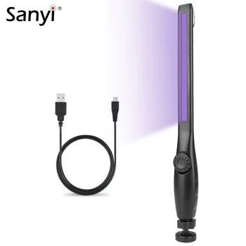 

Portable UV Flashlight Sterilizer UV Lamp Sanitizer 40 COB Bulb Stick Ultraviolet Lamp Bactericidal Disinfection Germicidal Lamp