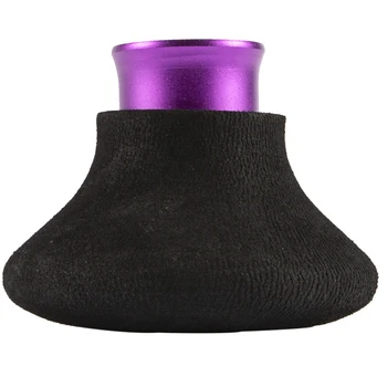 

Aluminium Alloy Fishing Rod Waist Holder EVA Padded Rod Butt Cushion Boat Fishing Fighting
