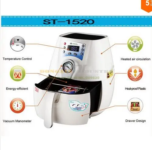 

Free Shipping 3D Mug Sublimation Machine ST-1520-MG Multicolor 3D Mini Sublimation Machine Printing Machine Mug press machine