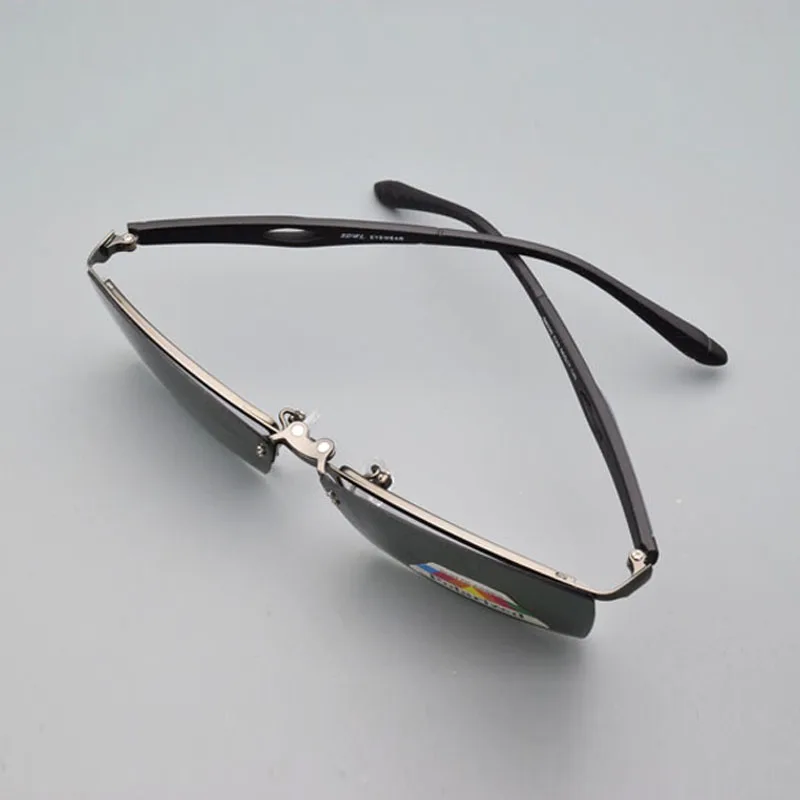 Najtaniej Okulary ramka męskie spolaryzowane uchwyt magnetyczny krótkowzroczność YellowNight Vision gogle okulary przeciwsłoneczne szkielet ramki do brwi miękkie świątyni