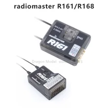 Radiomaster 2.4g r81 8ch d8 r161 r168 16ch d16 mini nano receptor para tx16s se jumper t18 frsky x9d x-lite transmissores