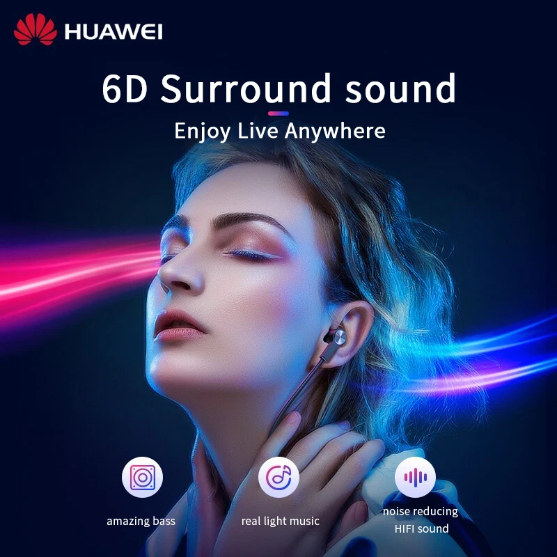 Original Huawei Freelace Wireless Earphone Bluetooth Headsets