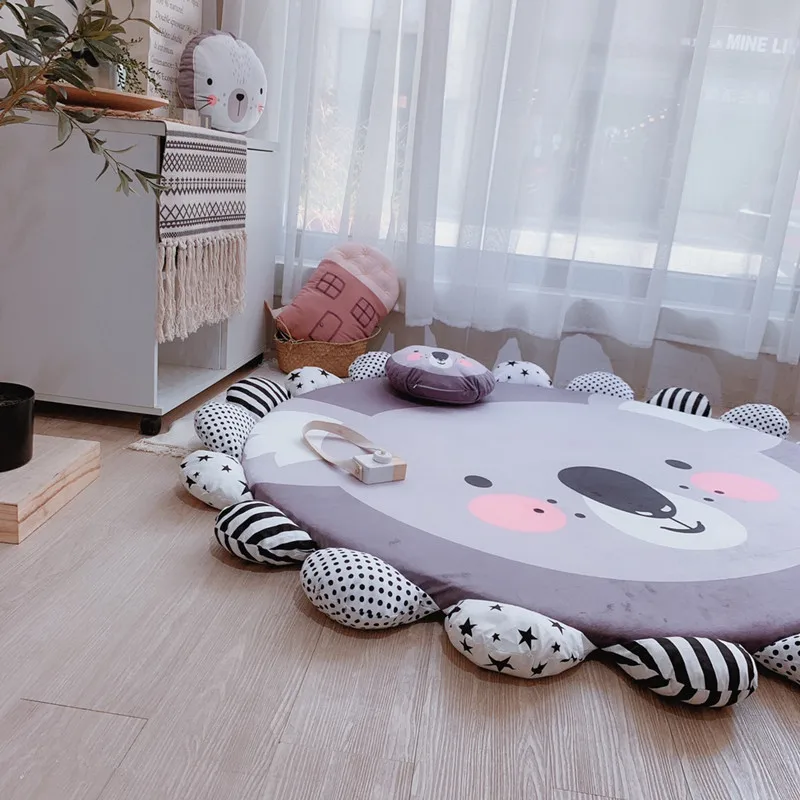 Детские Нескользящие игровые коврики животные альпинистский коврик для ребенка коврик игрушки коврик для детской комнаты реквизит для фотосессии
