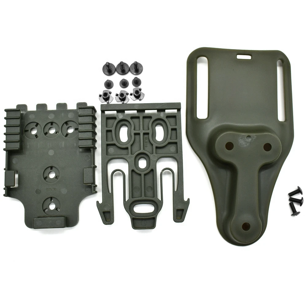 

QLS 19 22 Accessories Mid-Ride Belt Loop Adapter - UBL Gun Holster Style for Hunting Paintball
