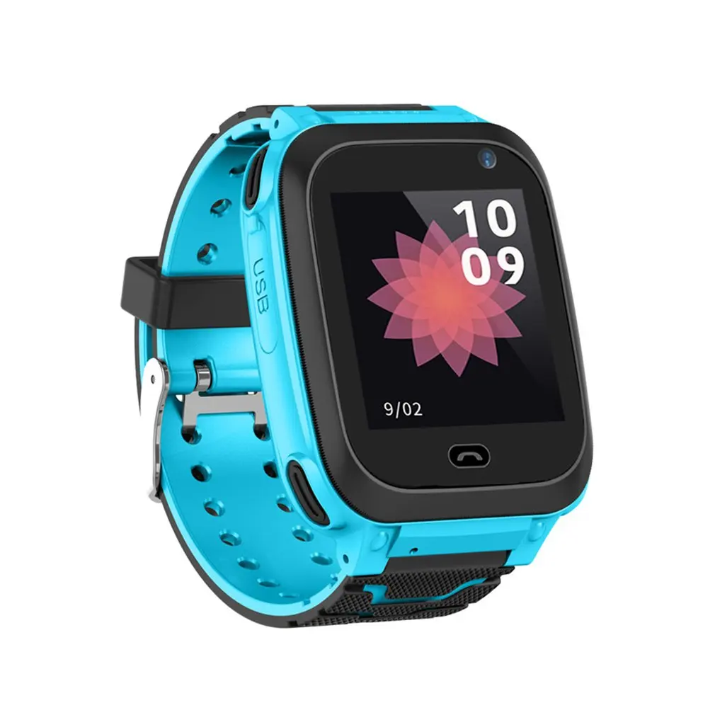 DS38 Anti Lost Child GPRS Tracker SOS Positioning Tracking Smart Phone Kids Safe Watch Birthday Gifts 4