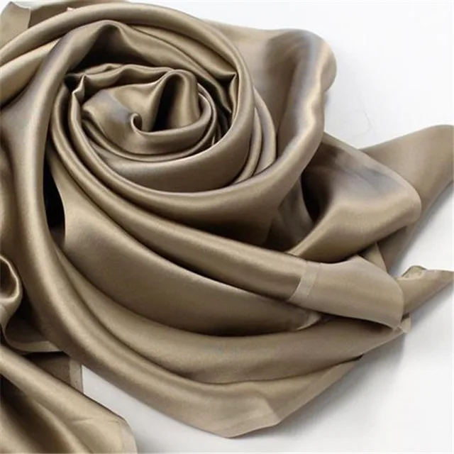 26 16m/m Plain Colors Silk Satin Fabric for Making Dress 44" - Color: 26