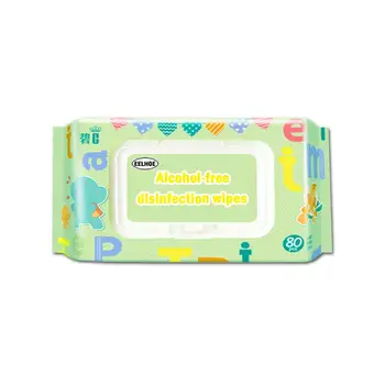 

2020 NEW Alcohol-free Wipes 80pcs, Alcohol Free Cleansing Wipes Useful~~