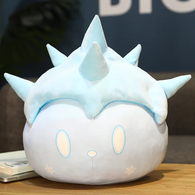 45/60cm Cute Big Slime Game Genshin Impact Slime Theme Plush Toy Slime Throw Pillow Keli Dango Toys Birthday Xmas Gift Kids Toys