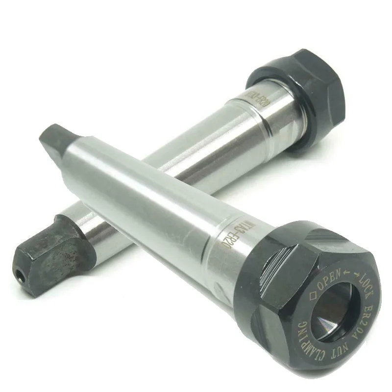 

MTA3-ER20 Collet Handle MT3-ER20A Drill Morse Taper For CNC Lathe Milling High Speed Steel